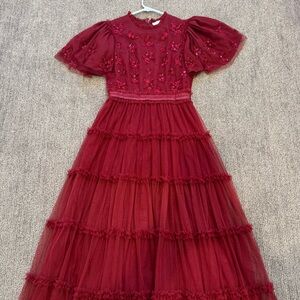 Ivy City Co - Red Special Occassion Dress